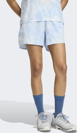 adidas Terrex multi spray dye Clima365 - Pantaloncini bianchi/blu acceso-Bianco