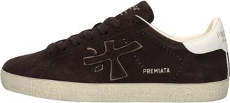 Premiata Stevend - Dames - Sneakers - Bruin - 37 EU - Leer - Schoenen