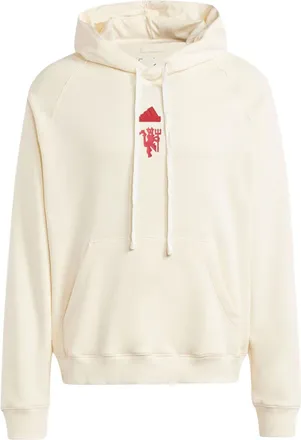 adidas Manchester United LFSTLR Hoodies Asia Sizing White Red IA8545