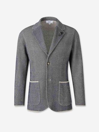 Lardini Straight Blazer Cotton