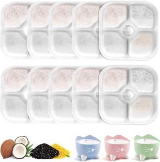 OEM Filtro Per Fontanella Cat - Sistema Di Triplo Filtro Per Fontanella Pixi (16 Pezzi)