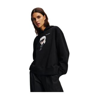 Karl Lagerfeld Donna, Felpe, Nero, S, new