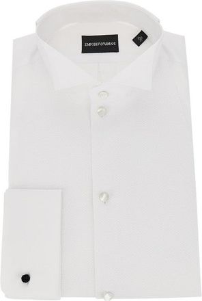 Emporio Armani Poplin shirt with Man 39