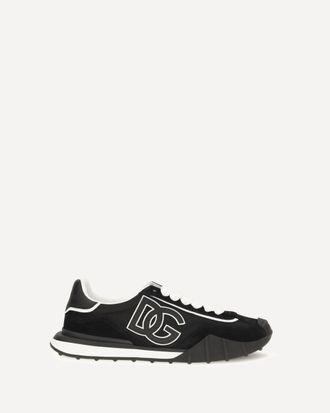 Dolce & Gabbana Sneakers in pelle con logo DG Man 41.5