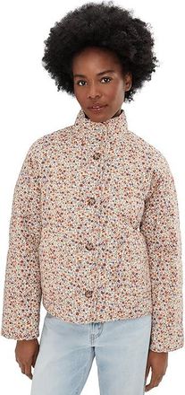 Toad&Co Manzana Quilted Jacket Womens Jacket Salt Print : MD, Cotton
