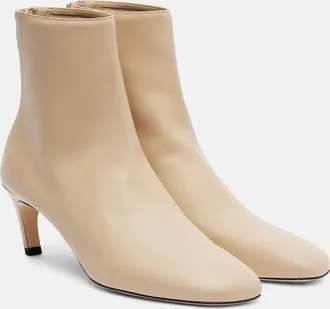 Toteme Leather ankle boots