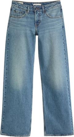 Levi's Low Loose Jeans - Dames - Loose Fit Jeans - Blauw - W28 L30 - Katoen - Jeans