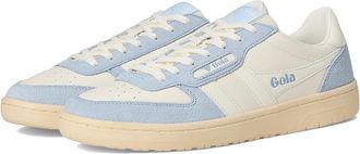 Gola Hawk 89 Womens Walking Shoes White/Air/Off White : 8.5 B - Medium, Leather