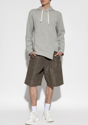 Comme Des Gar&ccedil;ons Comme Des Gar&ccedil;ons Shirt Asymmetrical Cut Blouse, Mens, Grey