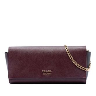 Prada Pre-owned Clutches, female, Red, Size: ONE SIZE Pre-owned Vintage Crossbody Bag