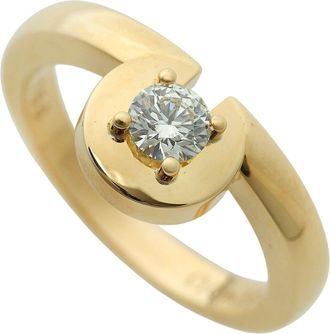 Omega Yellow Gold Yellow Gold (18K) Band Ring (Pre-Owned)