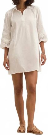 Velvet Missie Dress In Off White