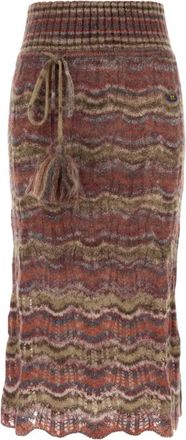 Vivienne Westwood Flora Skirt - Dames - Midirokken - Veelkleurig - XS - Rokken