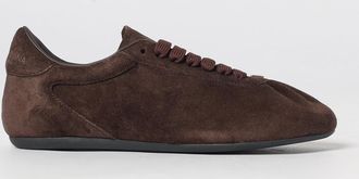Dolce & Gabbana Sneakers low top in pelle scamosciata con logo impresso