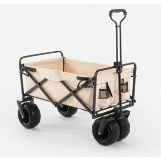 Stark Carrito Portaobjetos Plegable 100 Kg Jard&iacute;n Camping Playa Marty