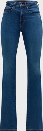 Veronica Beard Beverly High-Rise Skinny Flare Jeans