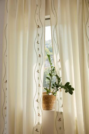 Calma House Cortina color crudo 140x280