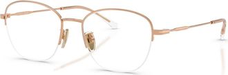 Vogue Eyewear 53mm Irregular optical glasses in Pink at Nordstrom