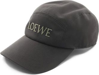Loewe 2020s Camp pet met logo - Bruin