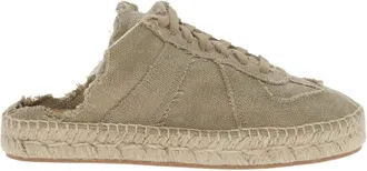 Maison Margiela Beige Solid Espadrille Sneakers