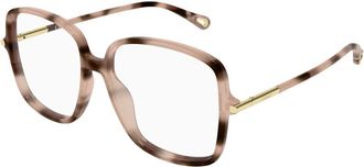 Chlo&eacute; Rechthoekig Optisch Montuur - Dames - Brillen - Bruin - 56 MM - Accessoires