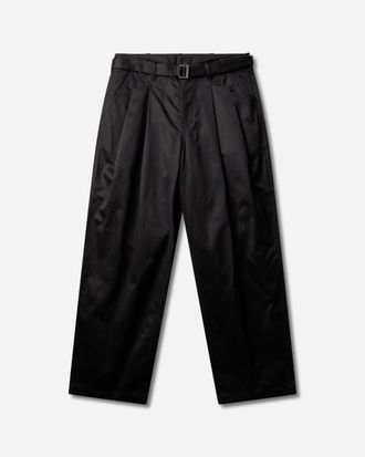 sacai Men s Cotton Chino Pants Black