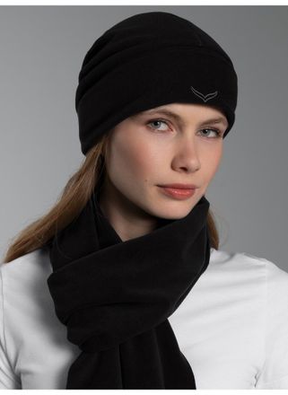 Trigema Fleecem&uuml;tze TRIGEMA TRIGEMA Fleecem&uuml;tze, Gr. 2, schwarz, Kunstfaser, M&uuml;tzen Fleecem&uuml;tze