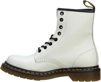 Dr. Martens (WMNS) Dr. Martens 1460 Smooth Leather Lace Up Boots White 11821100