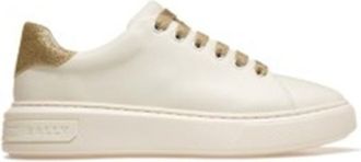 Bally Marlys Leather Low-Top Sneakers, Brand Size 35 ( US Size 4.5 )