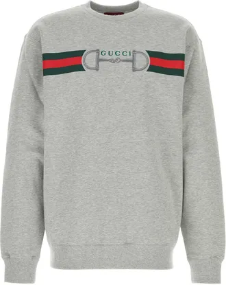 Gucci Grey Cotton Sweatshirt