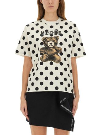 Moschino Teddy Polka Dots T Shirt