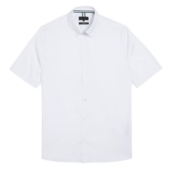 Ted Baker Aldgte Regular Premium Witte Oxford-overhemd