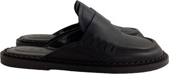 Marni Womens Leather Loafer Mule (Authentic Pre-Loved)