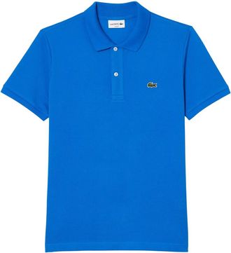 Lacoste Heren L.12.12 Pique Slim Poloshirt (Blauw)
