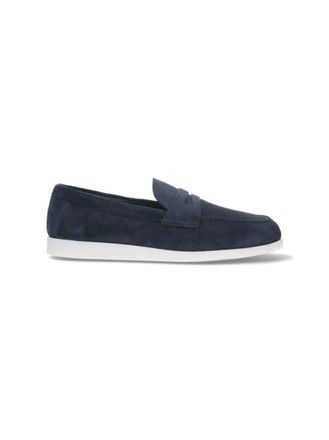Churchs Suede Loafers - Navy