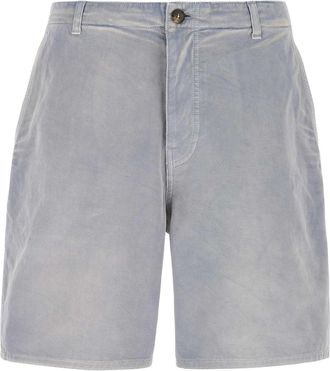 Prada Powder Blue Gabardine Bermuda Shorts