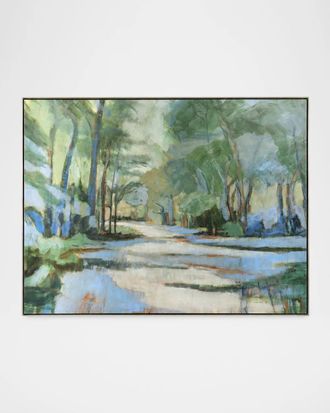 John-Richard Days at Hand, Large Framed Giclee by Shelley Bolton