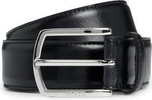 BOSS Claus Leather Belt in Black at Nordstrom Rack, Size 40
