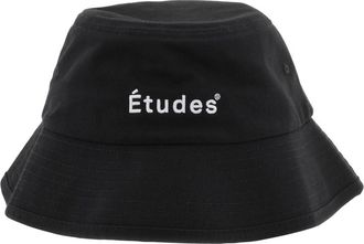 &Eacute;tudes Studio Logo Bucket Hat in Black