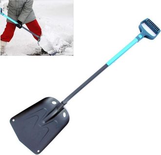 OEM Palas Para Nieve Con Mango En Forma De D, Pala Plegable Para Nieve, Pala Retr&aacute;ctil Para Senderismo, Para Quitar El Hielo Del Coche En Invierno, Para A