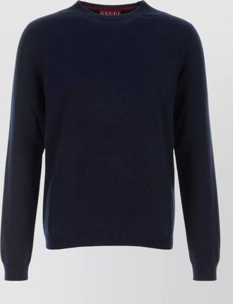 Gucci cashmere sweater crew neck long sleeves
