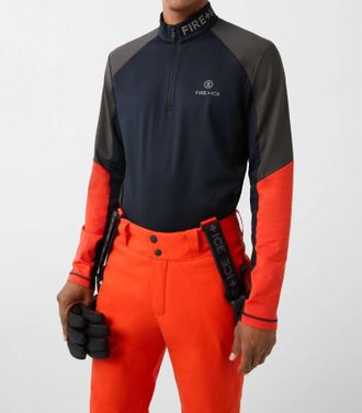 Bogner Fire + Ice Berkan First Layer Jacket In Deepest Navy