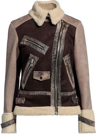 Yes London ROPA DE ABRIGO - Borreguito y pelo ecol&oacute;gico en YOOX.COM