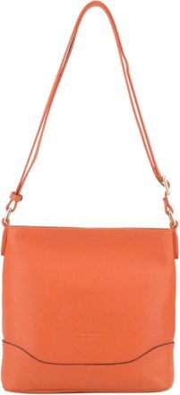 Pourchet Dames, Tassen, Oranje, Maat: ONE Size Leer