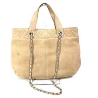 Chanel Pre-owned Bolso Tote de Hombro Vintage - Pre-owned - Mujer - Beige - ONE SIZE
