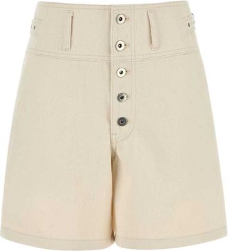 Jil Sander Beige button-up bermuda shorts