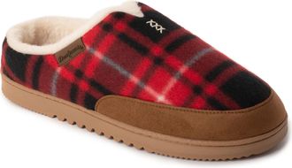 Dearfoams Mens Aldan Shacket Clog Slippers
