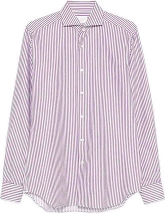 Xacus Twill Stripe Long Sleeve Shirt