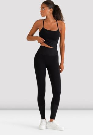 Bloch Ladies Apex High Waist Sports Legging, Black
