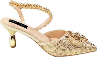 Generic Womens Shoes and Bag Set Sparkly Rhinestone Flower Evening Handbag Shiny Elegant Bridal Heeled Shoes